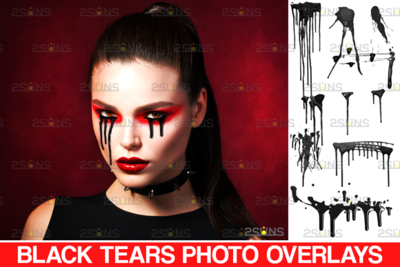 Black Tears, Blood Overlay, and Distressed O: A Powerful Photoshop Tool for Halloween and Beyond