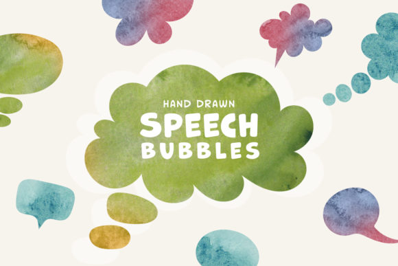 Hand Drawn Speech Bubbles