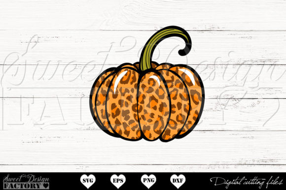 Leopard Pumpkin: Creative Digital Design for All