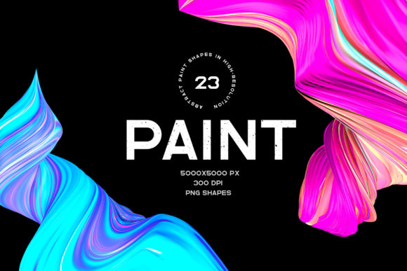 Paint - 23 Shapes: A Creative Tool for Designers and Artists