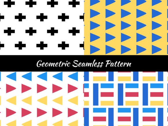 Seamless Geometry Pattern Bundles: A Versatile Design Resource for Creative Professionals
